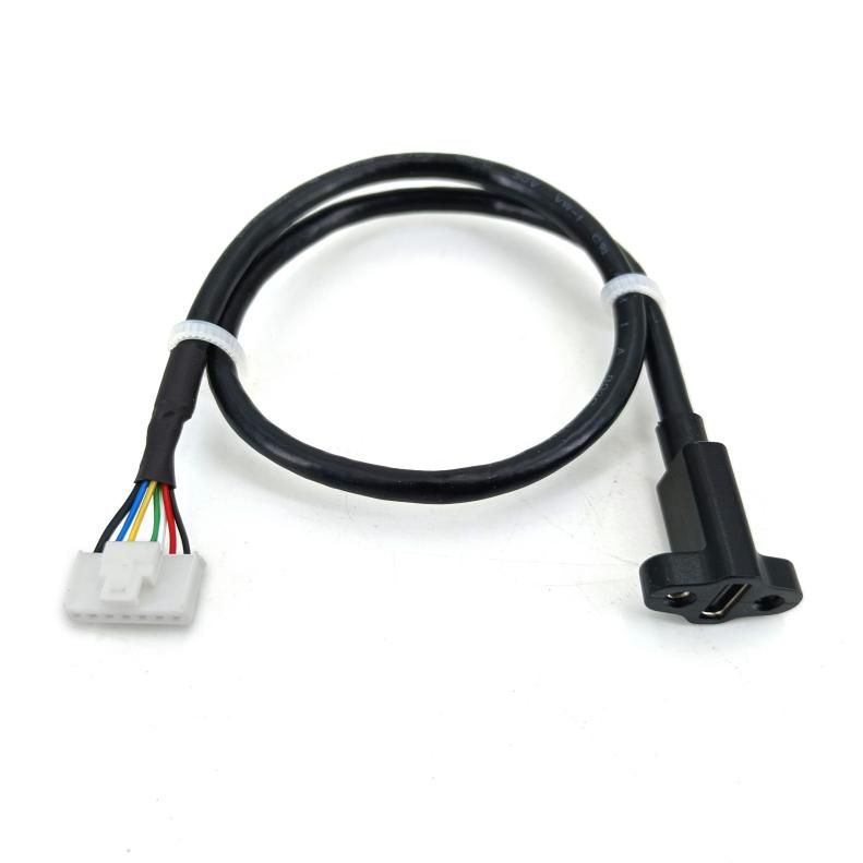 Βιομηχανική πλεξούδα καλωδίωσης USB 2.0 TYPE C F TO PH2.0